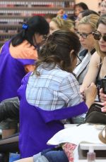 ASHLEY GREENE at Beverly Hills Nails and Spa 03/16/2018