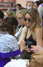 ASHLEY GREENE at Beverly Hills Nails and Spa 03/16/2018