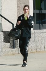 ASHLEY GREENE Heading to a Gym in Los Angeles 03/23/2018