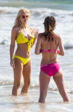ASHLEY JAMES in Bikini at a Beach in Tulum 03/30/2018