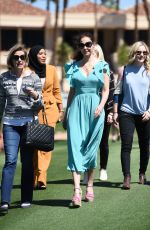 ASHLEY JUDD at ANA Inspiration Golf Tournament in Los Angeles 03/28/2018
