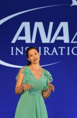 ASHLEY JUDD at ANA Inspiration Golf Tournament in Los Angeles 03/28/2018