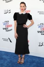 AUBREY PLAZA at 2018 Film Independent Spirit Awards in Los Angeles 03/03/2018