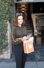 BAILEE MADISON Out Shopping in Los Angeles 03/14/2018