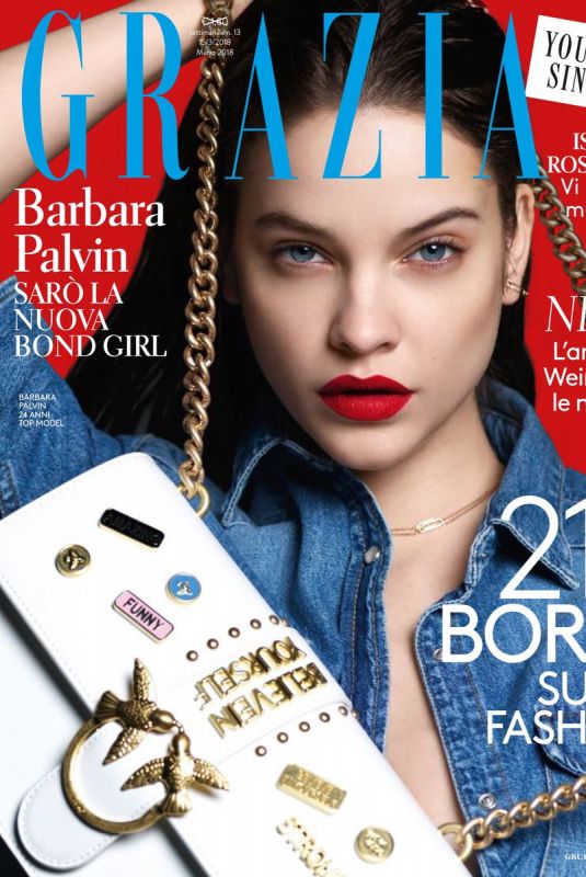 BARBARA PALVIN in Grazia Magazine, Italy March 2018