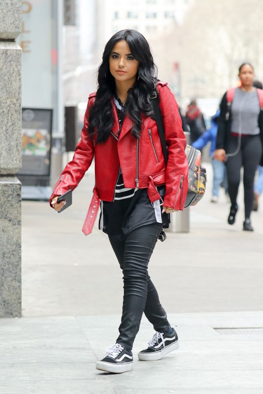 BECKY G Out and About in New York 03/28/2018