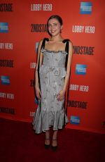 BEL POWLEY at Lobby Hero Broadway Opening Night in New York 03/26/2018
