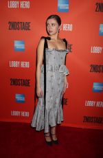 BEL POWLEY at Lobby Hero Broadway Opening Night in New York 03/26/2018