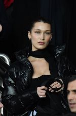 BELLA HADID and David Beckham Paris Saint-Germain vs Real Madrid Game in Paris 03/06/2018