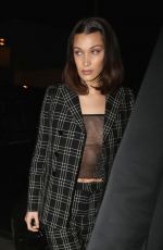 BELLA HADID at a Dior Party at Gracias Madre in Los Angeles 03/13/2018