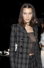 BELLA HADID at a Dior Party at Gracias Madre in Los Angeles 03/13/2018