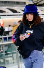 BELLA HADID at JFK Airport in New York 03/22/2018
