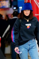 BELLA HADID at JFK Airport in New York 03/22/2018