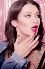 BELLA HADID for Dior Addict Lip Lacquer Plump 2018 Campaign