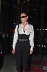 BELLA HADID Heading to Off-white Fashion Show in Paris 03/01/2018