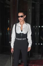 BELLA HADID Heading to Off-white Fashion Show in Paris 03/01/2018