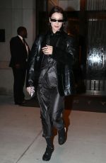 BELLA HADID Leaves Her Apartment in New York 03/26/2018