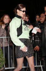 BELLA HADID Leaves Her Hotel in Paris 03/03/2018