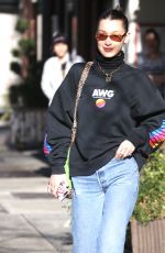 BELLA HADID Out and About in New York 03/22/2018