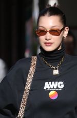 BELLA HADID Out and About in New York 03/22/2018