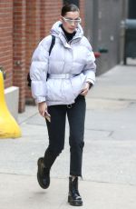 BELLA HADID Out and About in New York 03/23/2018