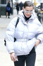 BELLA HADID Out and About in New York 03/23/2018