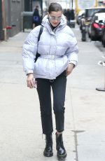 BELLA HADID Out and About in New York 03/23/2018