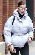 BELLA HADID Out and About in New York 03/23/2018
