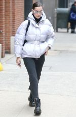 BELLA HADID Out and About in New York 03/23/2018