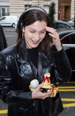 BELLA HADID Out and About in New York 03/26/2018