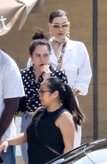 BELLA HADID Out for Lunch at Nobu in Malibu 03/16/2018