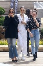 BELLA HADID Out for Lunch at Nobu in Malibu 03/16/2018