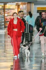 BELLA THORNE and Mod Sun at JFK Airport in New York 03/20/2018