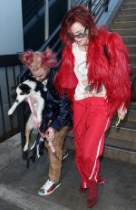 BELLA THORNE and Mod Sun at JFK Airport in New York 03/23/2018