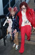 BELLA THORNE and Mod Sun at JFK Airport in New York 03/23/2018