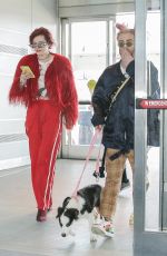 BELLA THORNE and Mod Sun Leaves Their Hotel in New York 03/23/2018