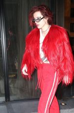 BELLA THORNE and Mod Sun Leaves Their Hotel in New York 03/23/2018