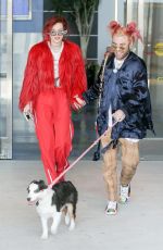 BELLA THORNE and Mod Sun Leaves Their Hotel in New York 03/23/2018