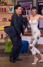 BELLA THORNE and Patrick Schwarzenegger at Despierta America Show in Miami 03/19/2018