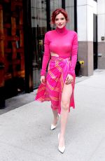 BELLA THORNE Arrives at Tonight Show in New York 03/20/2018