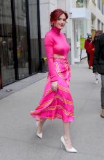 BELLA THORNE Arrives at Tonight Show in New York 03/20/2018