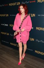 BELLA THORNE at Cinema Society & Day Owl Rose Host a Screening of Midnight Sun in New York 03/22/2018