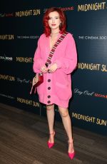 BELLA THORNE at Cinema Society & Day Owl Rose Host a Screening of Midnight Sun in New York 03/22/2018