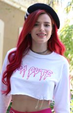 BELLA THORNE at Midnight Sun Press Conference in Los Angeles 03/15/2018