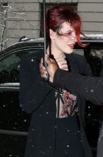 BELLA THORNE Heading to Live with Kelly and Ryan in New York 03/20/2018