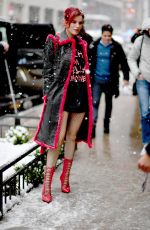 BELLA THORNE Out in New York 03/21/2018