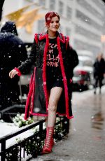 BELLA THORNE Out in New York 03/21/2018