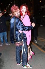 BELLA THRONE and Mod Sun at a Party at Skylark in New York 03/22/2018