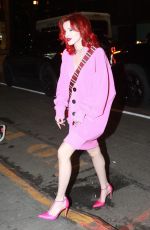 BELLA THRONE and Mod Sun at a Party at Skylark in New York 03/22/2018