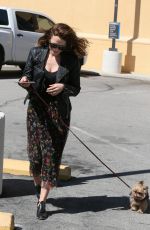 BETHANY JOY LENZ Out with Her Dog in Los Angeles 03/15/2018